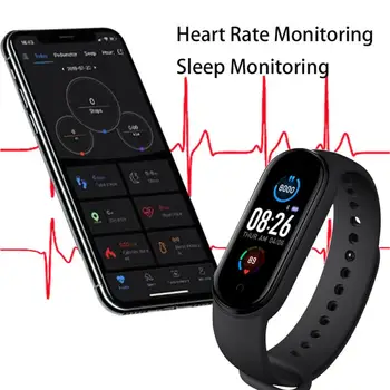 Ir 2021. Smart Joslu Ūdensnecaurlaidīga Sporta Smart Skatīties Vīrieši Sievietes asinsspiediens, Sirds ritma Monitors Fitnesa Rokassprādze Android, IOS