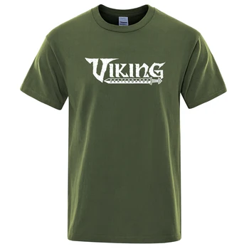 Ir 2021. Vasaras Cool vīriešu T-krekls Modes Streetwear Augstas Kvalitātes Zīmolu Vīriešu T Krekls Odin Vikingi Smieklīgi Topi Gadījuma Tee Krekli