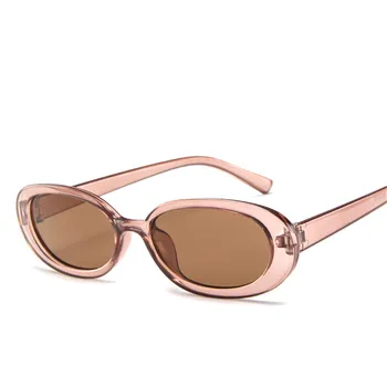 Ir 2021. Vasaras Modes Saulesbrilles Sieviešu Zīmola Dizaineru Jaunu Caurspīdīgu Toņu Gudrs Retro Saules Brilles Oculos De Sol UV400