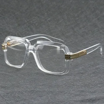 IVSTA CA607 ar Oriģinālo Logo CAZ3L Steampunk Saulesbrilles Vīriešiem Lielgabarīta Optiskās Brilles Rāmis, Liels, Liels Luksusa Zīmolu Dizainu