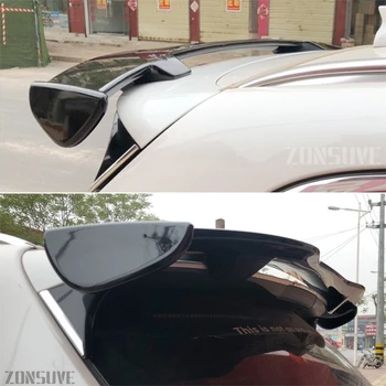Izmantot Hyundai IX25-2019 Spoilers ABS Plastmasas ar Oglekļa Šķiedras Izskatās Hečbeks Jumta Aizmugurējo Spārnu Ķermeņa Komplekta Piederumi