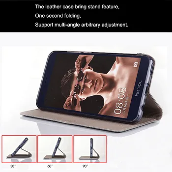 Ja HTC U11 Plus Pleds stila Audekla modelis Āda Flip Cover for HTC U12 Plus gadījumos, Coque