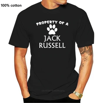 Jack Russell T Vintage Augstas Kvalitātes Apģērbu, Vasaras Vīriešu T Gadījuma Saukli Kokvilnas Vienkārši Personalizēto