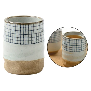 Japāņu Keramikas Krūze Tējas Tase Keramikas Teacup Yunomi Teacup Stila D ar Plāksni
