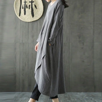 Japāņu Stila Modes Kimono Sieviešu Drēbes 2021. Gada Vasaras Garām Piedurknēm Nelegālo Zaudēt Cietā Midi Kleita Vintage Gadījuma Puse Kleitas