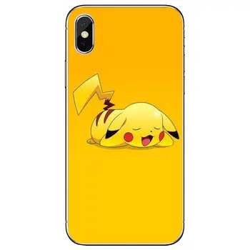 Jauki-Karikatūra-Pikachu-Art-Japāna Silikona Vāciņš Samsung Galaxy A12 A31 A41 A51 A71 A20e A21s M30 A10 A30 A40 A50 A60 A70