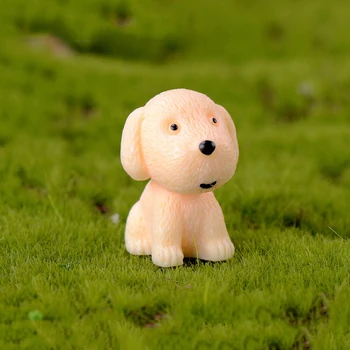 Jauki Suņu Auto Ornaments, Ģimenes Apdare Mini Gudrs Sveķu Bobblehead Suns Pavirša Smieklīgi Kucēns Rotaļlietas Apdares Paneļa Cute Rotaļlietas