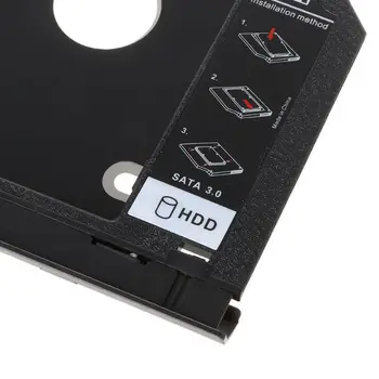 Jaunais 2nd SSD Cieto Disku Caddy Renes Kronšteins lenovo Ideapad 320 320C 520 330 330-14/15/17