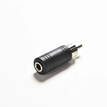 Jaunas 3,5 mm Mono Sieviešu Socket Male Plug Adapteri Converter Savienotājs