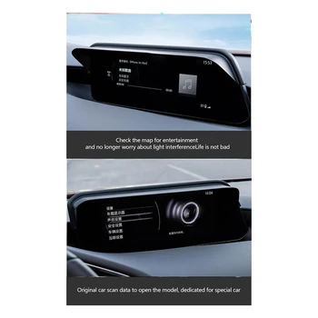 JAUNAS Auto Centrs Konsoles Navigācijas Ekrāns Saulessargs Segtu Piederumi Mazda CX30 CX-30 2019 2020 2021