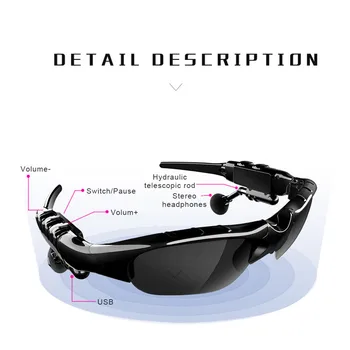 Jaunas Ielidošanas Modes Saulesbrilles Bluetooth 5.0 Austiņas Austiņas X8S Austiņas Viedās Brilles Ar Mikrofonu Vadītāja / Riteņbraukšanas