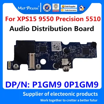 Jaunas Oriģinālas P1GM9 0P1GM9 Dell XPS 15 9550 XPS15 9550 Precizitātes 15 5510 M5510 Klēpjdatoru Audio Pieslēgvietu, IO plates