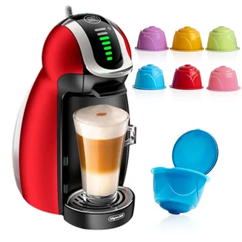 Jaunas Plastmasas Atkārtoti Uzpildāmas Kafijas Filtru Kapsula Kauss Dolce Gusto Mašīnas Cafe Kafijas Automāts Filtrs Virtuves Sīkrīkus