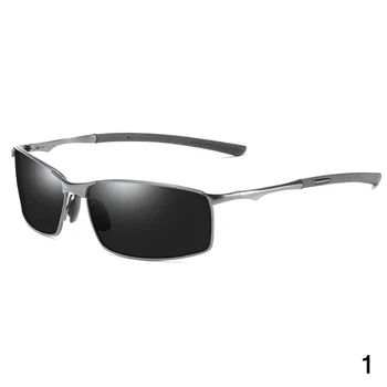 Jauno Modes 1PC Polarizētās Saulesbrilles Sporta Āra Braukšanas Saulesbrilles Vīriešiem Metāla Rāmis, Saules Brilles Vīriešiem