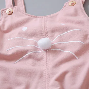 Jauno Modes Jaukās Meitenes Tērpi Bērniem, Multiplikācijas Apģērbu Komplekti Bērnu T-krekls ar Lencēm 2gab/komplekti Pavasara qf04