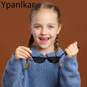 Jauno Modes Polarizētās Bērnu Saulesbrilles Classic Box Bērnu Personalizētu Saulesbrilles ar UV Aizsardzību