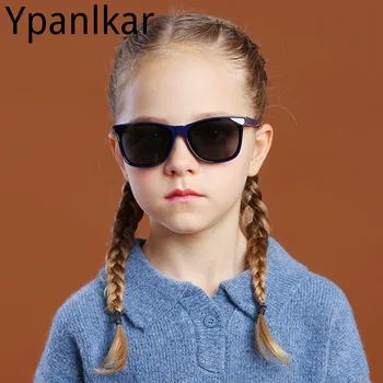 Jauno Modes Polarizētās Bērnu Saulesbrilles Classic Box Bērnu Personalizētu Saulesbrilles ar UV Aizsardzību