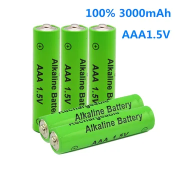 Jauns AAA Baterija 2200mah 1,5 V Alkaline AAA uzlādējamās baterijas Tālvadības Rotaļlieta gaismas Batery bezmaksas piegāde