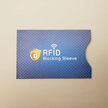 Jauns Anti Rfid Bankas Karte, Turētājs Metāla NFC Pretbloķēšanas Lasītājs Bloķēšanas ID Kredītkartes Soma Vīriešiem, Sievietēm, Alumīnija Kartes Gadījumā Aizsargātu