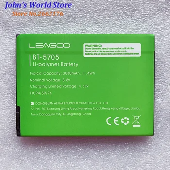 Jauns BT-5705 3000mAh Akumulatoru LEAGOO M9 Pro M9Pro BT5705 Mobilo Tālruņu Smart Tālrunis Daļas Bateria Batterie Baterij Noliktavā