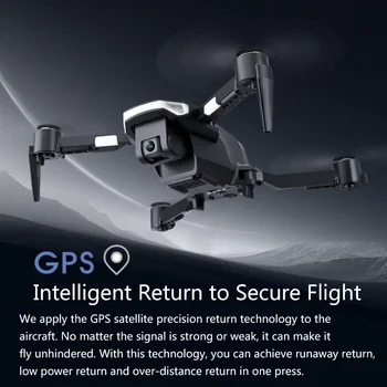 Jauns GPS RC Dūkoņa Ar 6K HD Kameras Live Video 5G WIFI FPV Augstums Turiet Vienu Taustiņu, Atgriezties RC Helikopteru Quadcopter