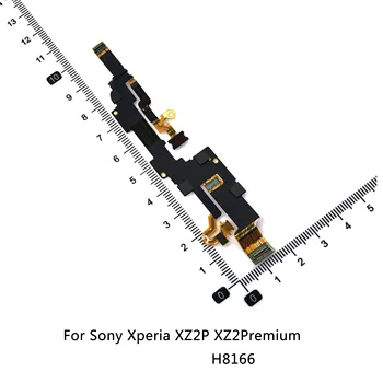 Jauns Mikrofons Mic Modulis Valdes Flex Kabelis Sony Xperia XZ2 H8216 H8266 XZ2 Kompakts mini XZ2P XZ2 emisijas Uzcenojums Rezerves Daļas