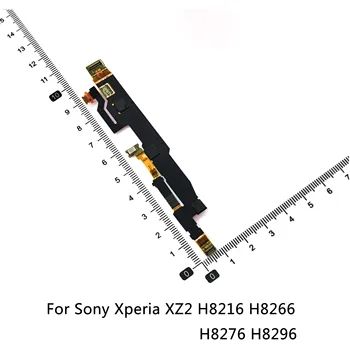 Jauns Mikrofons Mic Modulis Valdes Flex Kabelis Sony Xperia XZ2 H8216 H8266 XZ2 Kompakts mini XZ2P XZ2 emisijas Uzcenojums Rezerves Daļas