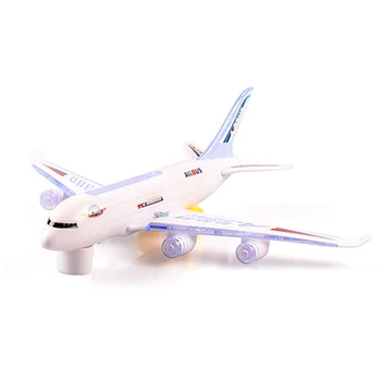 Jauns Mini Airbus A380 Modeļa Lidmašīnas Elektriskās Zibspuldzes Gaismas Skaņas Rotaļlietas Airbus Modelis Plaknes Universālā Lidmašīnas Rotaļlietas Bērniem