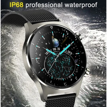 Jauns Vīriešu Smart Skatīties Ip68 Ūdensnecaurlaidīga Peldēšana Smartwatch Vairākas Sporta Sirds ritma Fitnesa Dziesmu Smart Pulksteni Huawei PK GT 2