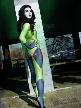 Jaunu 3D Drukāšanas Pielāgot Filmu, Iespējams, Sieviešu Kostīmu Super Nelietis Halloween Spandex Cosplay Ķermeņa Uzvalks