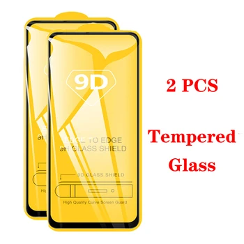 Jaunu 9D Rūdīta Stikla OPPO Realme 6 Pilna apdrošināšana Ekrāna Aizsargs, Stikla Realme 6 Pro redme mi6 6Pro Tālrunis Drošības Plēves Stikla