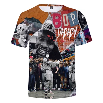 Jaunu Dababy T-Krekli Pop Reperis 3D Drukas Vīriešu un Sieviešu Modes Hip Hop Lielgabarīta T Krekls Zēnu, Meiteni, Streetwear t-veida Topi, Vīriešu Apģērbs