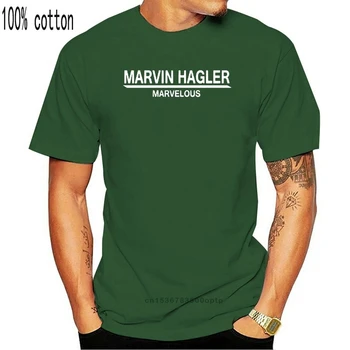 Jaunu Marvin Hagler Brīnišķīgs Boksa Leģenda Champ Vīriešu Melns T-Krekls, Izmērs S-3XL
