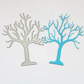 Jaunu Nomirst 2021 Happy Tree Frame Metāla Griešanas Mirst Spiešanu Scrapbooking Trafaretu Amatniecības DIY Kartes Roku darbs