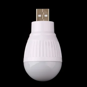 Jaunu Pārnēsājamo Mini USB LED Gaismas Lampas Spuldzes Datoru, Portatīvo DATORU Galda Lasīšanas Veicināšanas