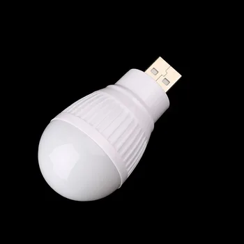 Jaunu Pārnēsājamo Mini USB LED Gaismas Lampas Spuldzes Datoru, Portatīvo DATORU Galda Lasīšanas Veicināšanas