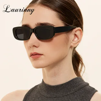 Jaunu Vintage Leopard Saulesbrilles Sieviešu Ir 2021. Zīmola Dizaina Taisnstūra Mazs Rāmis, Saules Brilles Moderns Objektīvs Toņos Brilles UV400 Sieviete