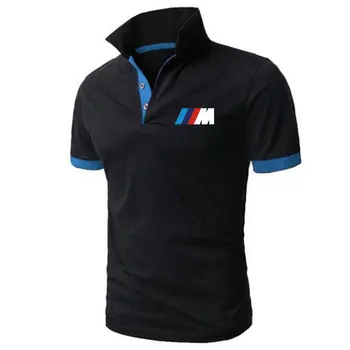 Jaunu Vīriešu Modes BMW Polo Krekls Ir 2021. Āra Sporta Īsām Piedurknēm Ikdienas Gaitas Futbola Jersey Golf, Polo Vīriešu Top
