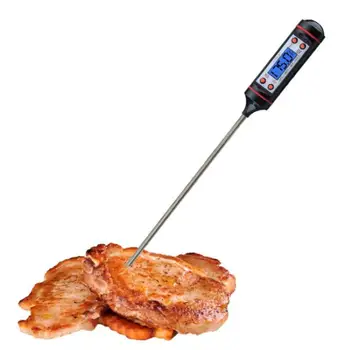 Jaunā Gaļas Termometrs Virtuves Digitālo Ēdienu Zondes Elektronisko BBQ ēdienu Gatavošanas Rīki, Sadzīves Termometer Digitālo Platums Rīks