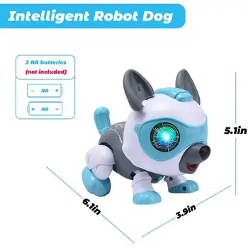 Jaunā Tālvadības Pults Smart Robotu Suns Programmējamas Bezvadu Bērniem Rotaļlietas Saprātīga Runā Robots Suns Elektronisko Pet Bērniem Dāvanu
