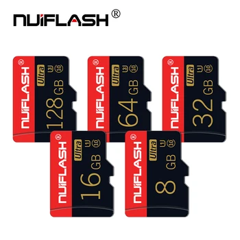 Jaunākās Micro SD atmiņas Karte 8gb 16gb 32gb 64gb 128g Atmiņas Karti Class10 Microsd Flash Kartes 32gb Cartao de Memoria TF Karti Bez Adaptera