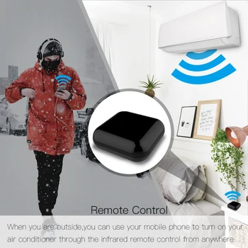 Jaunākās WiFi RF+IS Universālā Tālvadības pults RF Ierīces Tuya/Smart Dzīves App Balss Kontroles Darbu Ar Alexa, Google Home