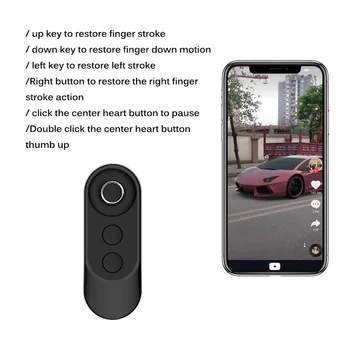 JAUNĀS Bluetooth Bezvadu Slēdzis Tālvadības Viedtālruņiem Fotogrāfijas Selfies ērts Bluetooth Remote Camera Control