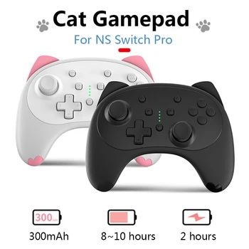 JAUNĀS spēļu vadāmierīces Bluetooth Bezvadu Slēdzis Kontrolieris Mini Kaķis Tipa Gamepad Par Nintend Switch/Lite Spēli Joystic