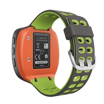 JKER Krāsains Sporta Silikona Watchband par Garmin Priekštecis 310XT Skatīties Nomaiņa Skatīties Siksnu Priekštecis 310XT Aproce