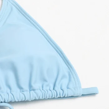Jo-X Acs svārki 3 gabali komplekts Zils bikini ir 2021. Pavada peldkostīmu sieviešu peldēšanas tērps, Triangle peldkostīmi sieviešu Sexy peldkostīms