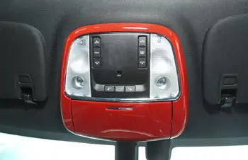 Jumta Lasīšanas Gaismas Lampa Apdare Vāciņš Melns, Uzlīmes par Dodge Durango Lādētāju 300C 2011-2019 
