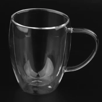 Kafijas, Kapučīno Stikla Latte Krūzes Tējas Glāzes Karstā Auksto Dzērienu Krūzes Skaidrs