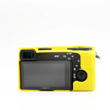 Kameras Soma Sony A6600 Soft Protector Gumijas, Silikona Vāciņš Gadījumā, Aizsardzības Bruņas Aksesuāri Ādas Struktūra