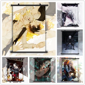 Kanvas Glezna Anime Plakāti Tokyo Vampīrs Kaneki Ken Uta HD Drukāt Sienas Art Attēlu Apdares interjera